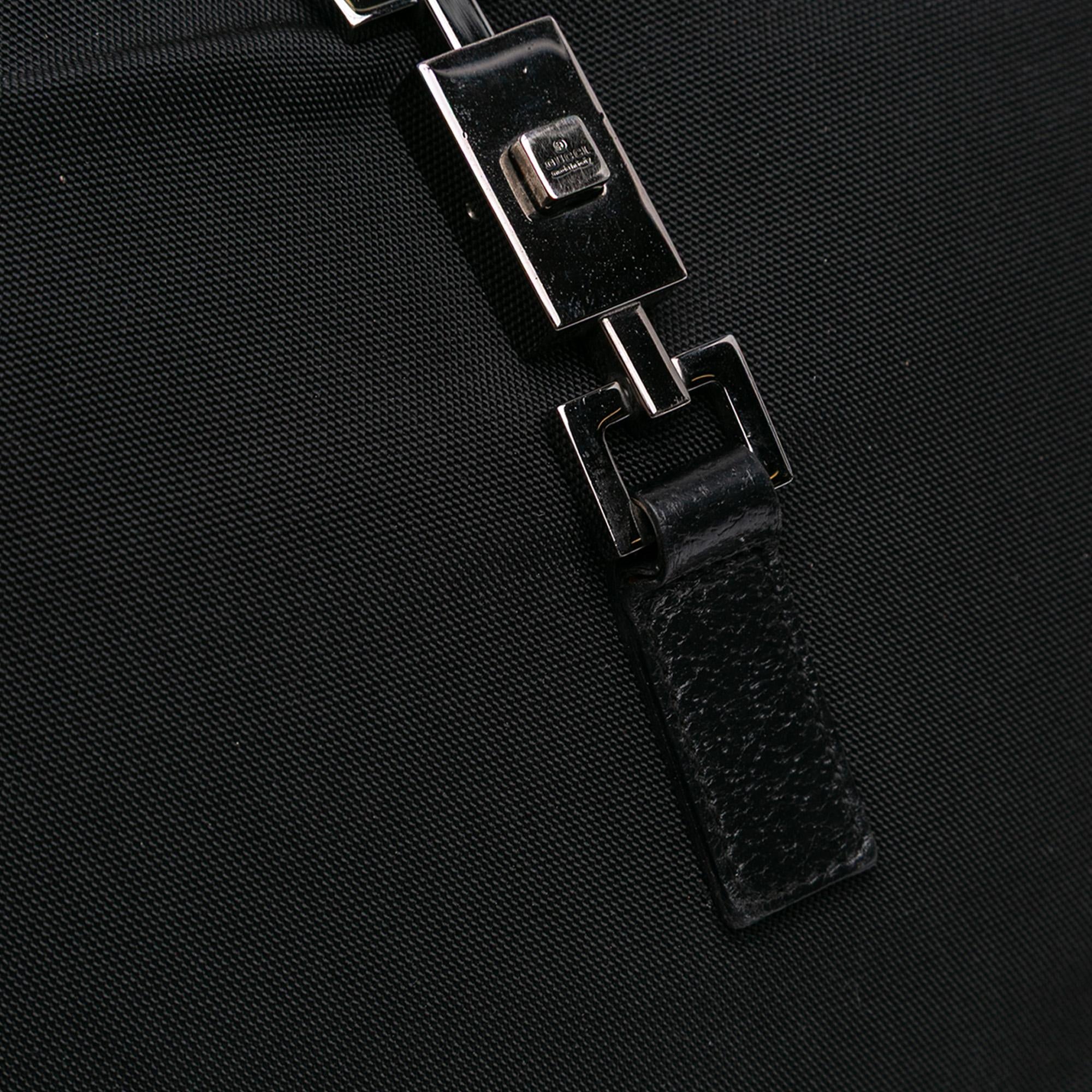 Gucci Nylon Jackie Shoulder Bag