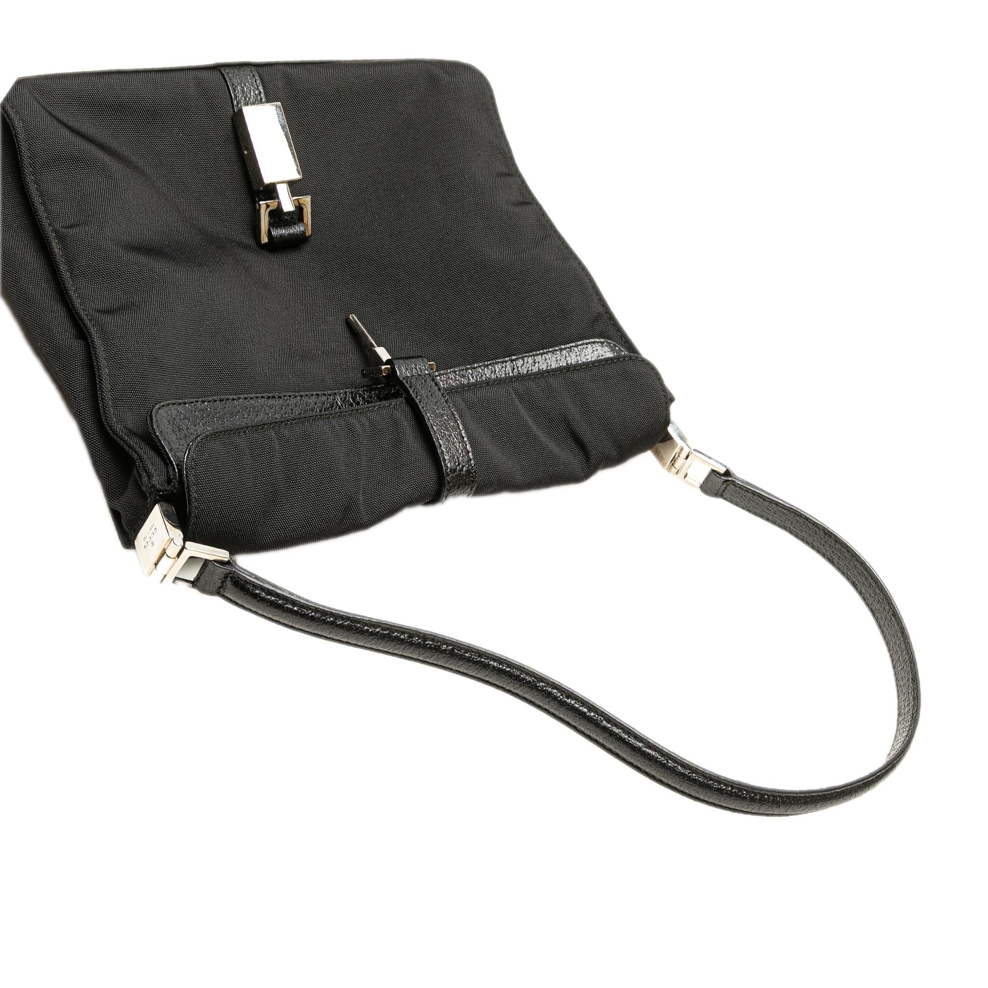 Gucci Nylon Jackie Shoulder Bag