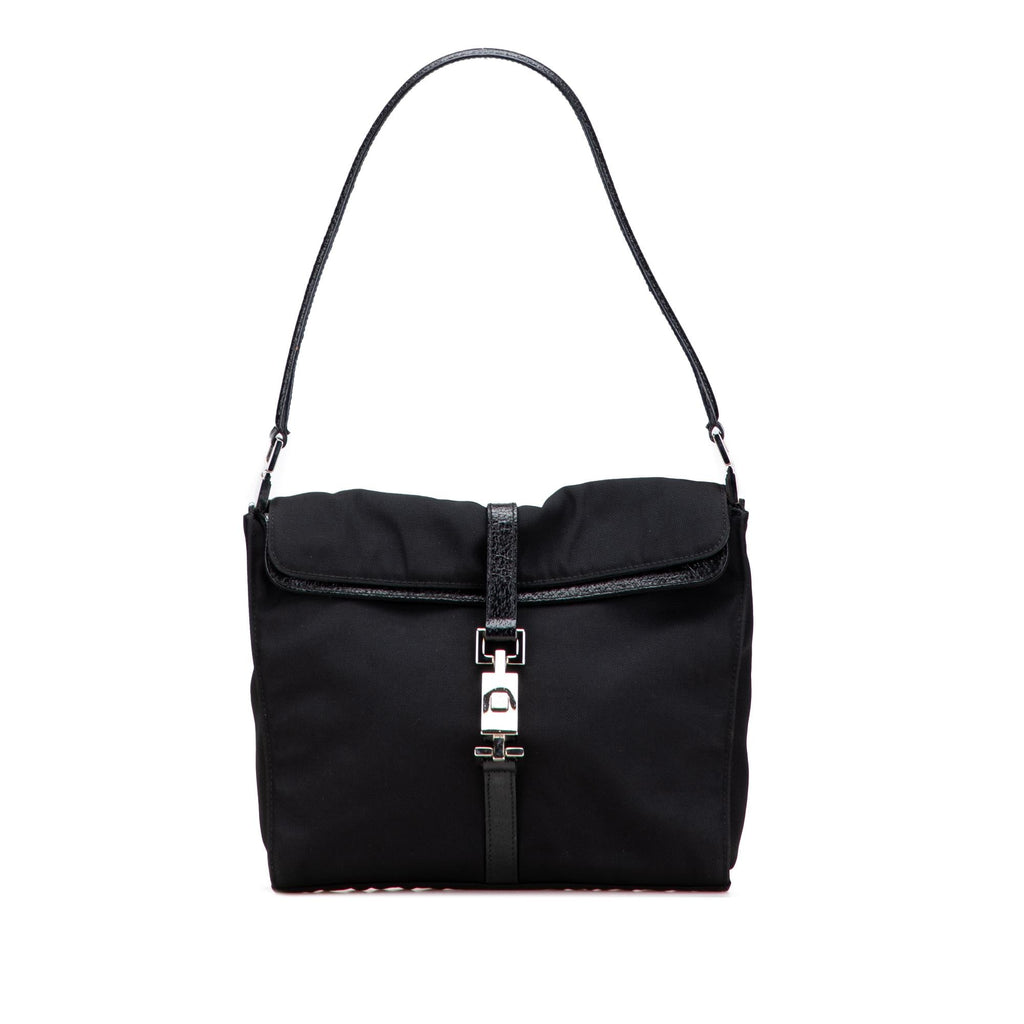 Gucci Nylon Jackie Shoulder Bag