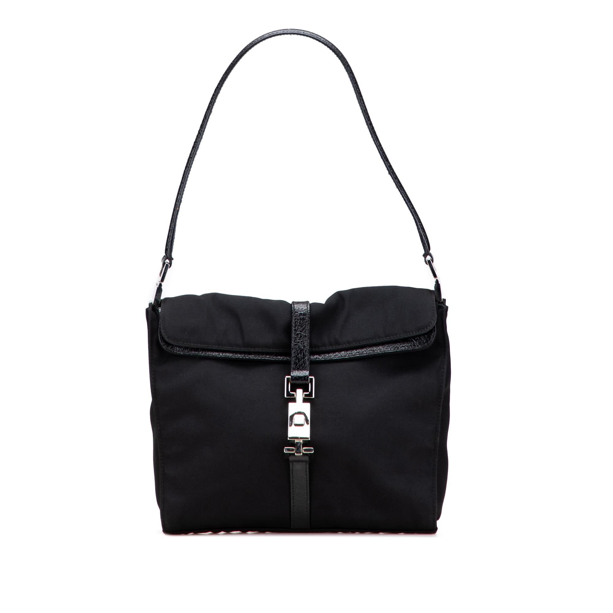 Gucci Nylon Jackie Shoulder Bag