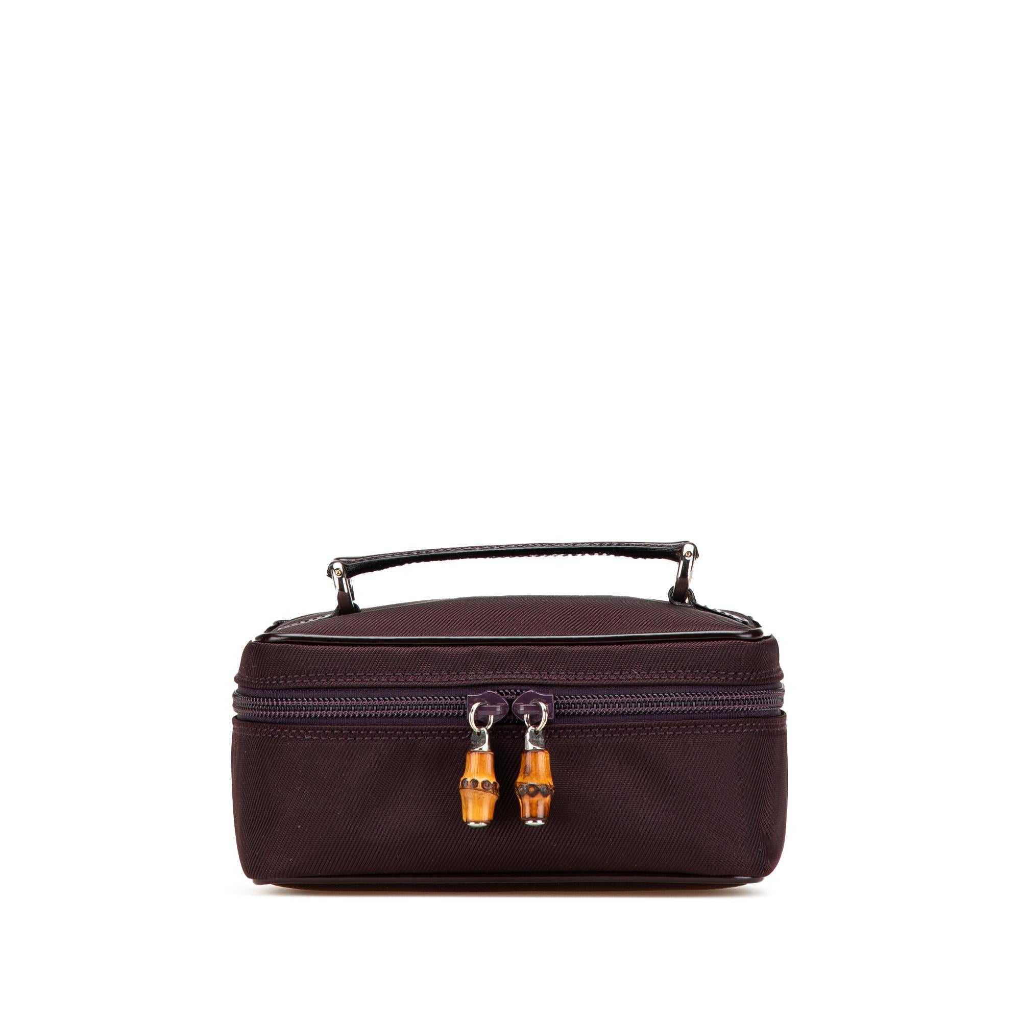 Gucci Nylon Vanity Bag