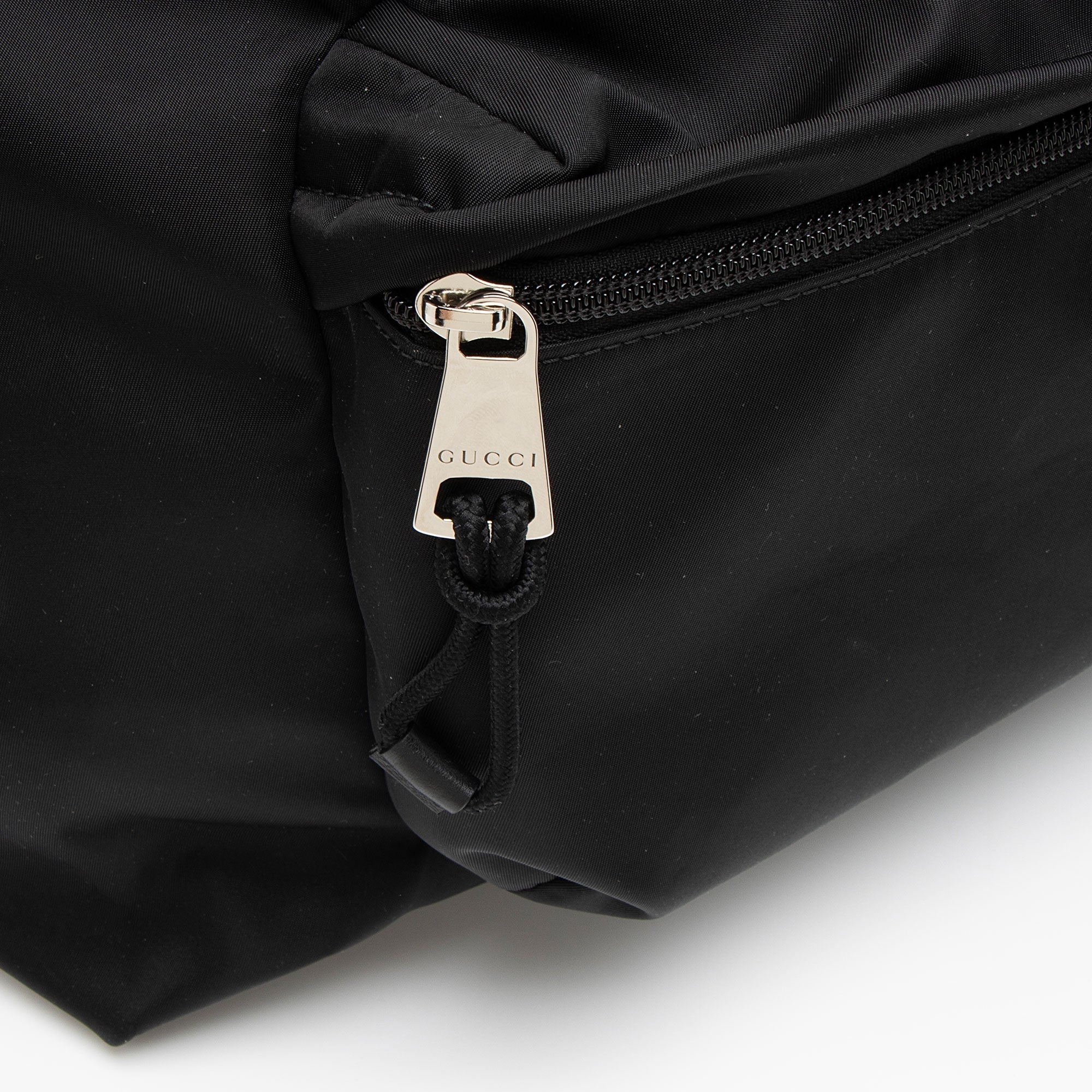 Gucci Nylon Embossed Web Large Tote