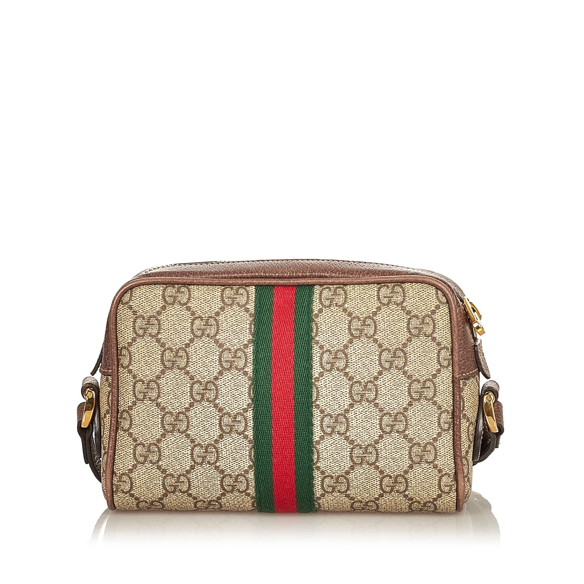 Gucci Ophidia Gucci Supreme Small Crossbody Bag (SHG-26088)