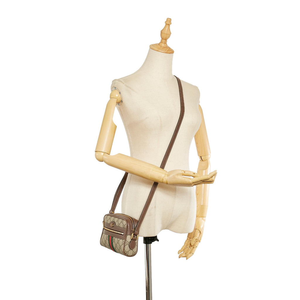Gucci Ophidia Gucci Supreme Small Crossbody Bag (SHG-26088)