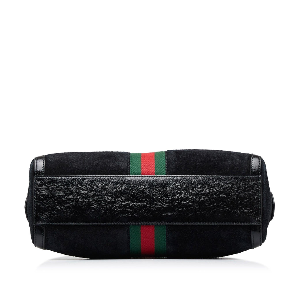 Gucci Ophidia Suede Satchel (SHG-rEIFLW)