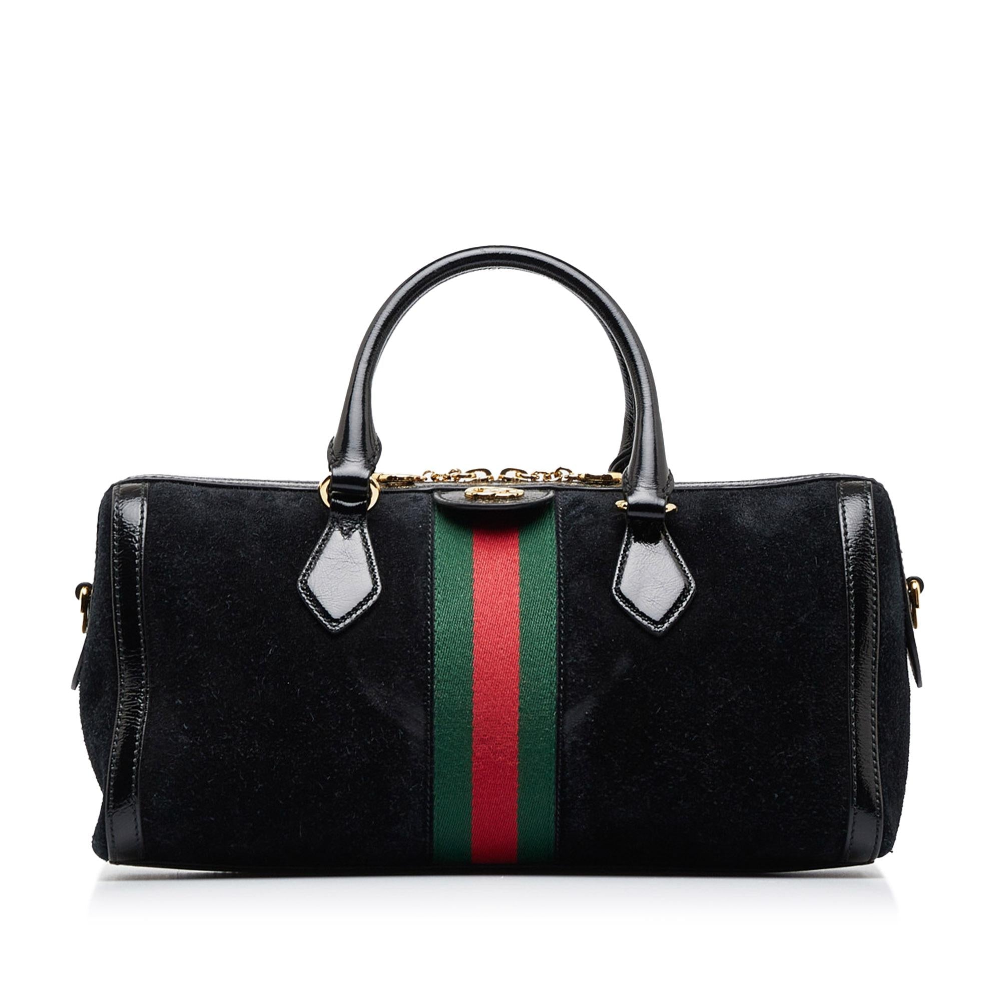 Gucci Ophidia Suede Satchel (SHG-rEIFLW)