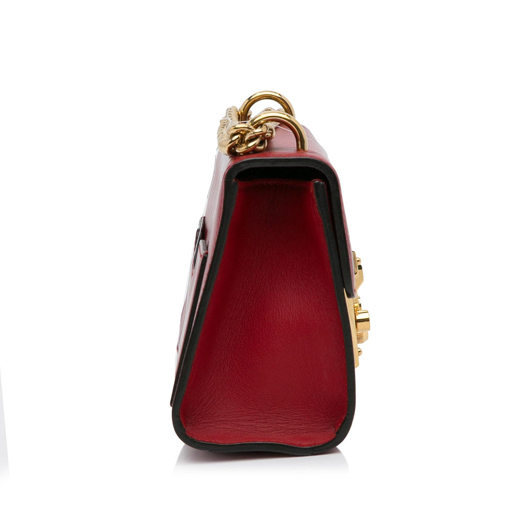 Gucci Padlock Leather Crossbody Bag (SHG-nADRjh)