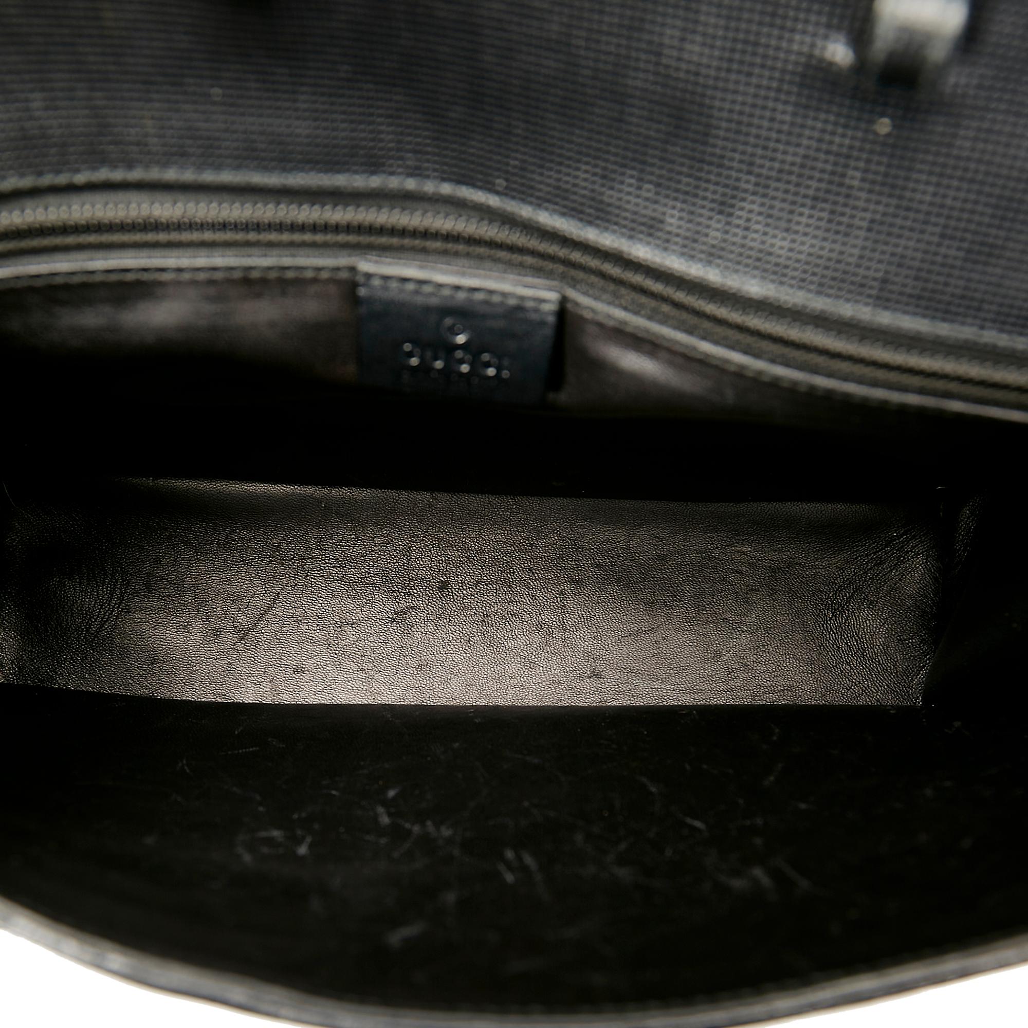 Gucci Padlock Leather Satchel (SHG-24197)
