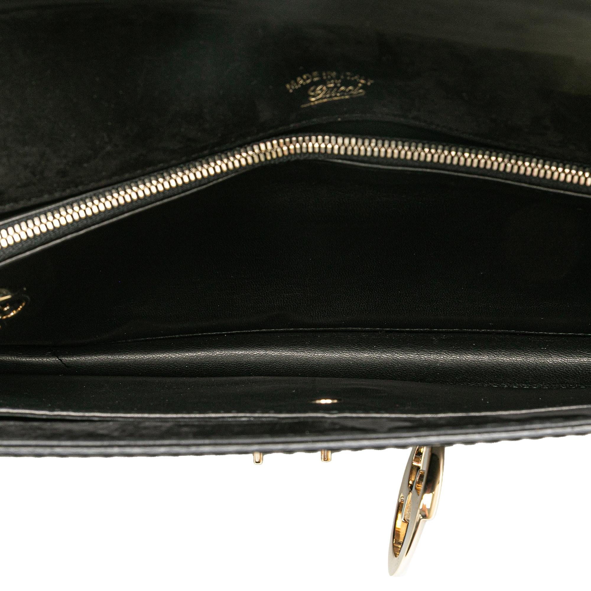 Gucci PatLBt 1973 Clutch