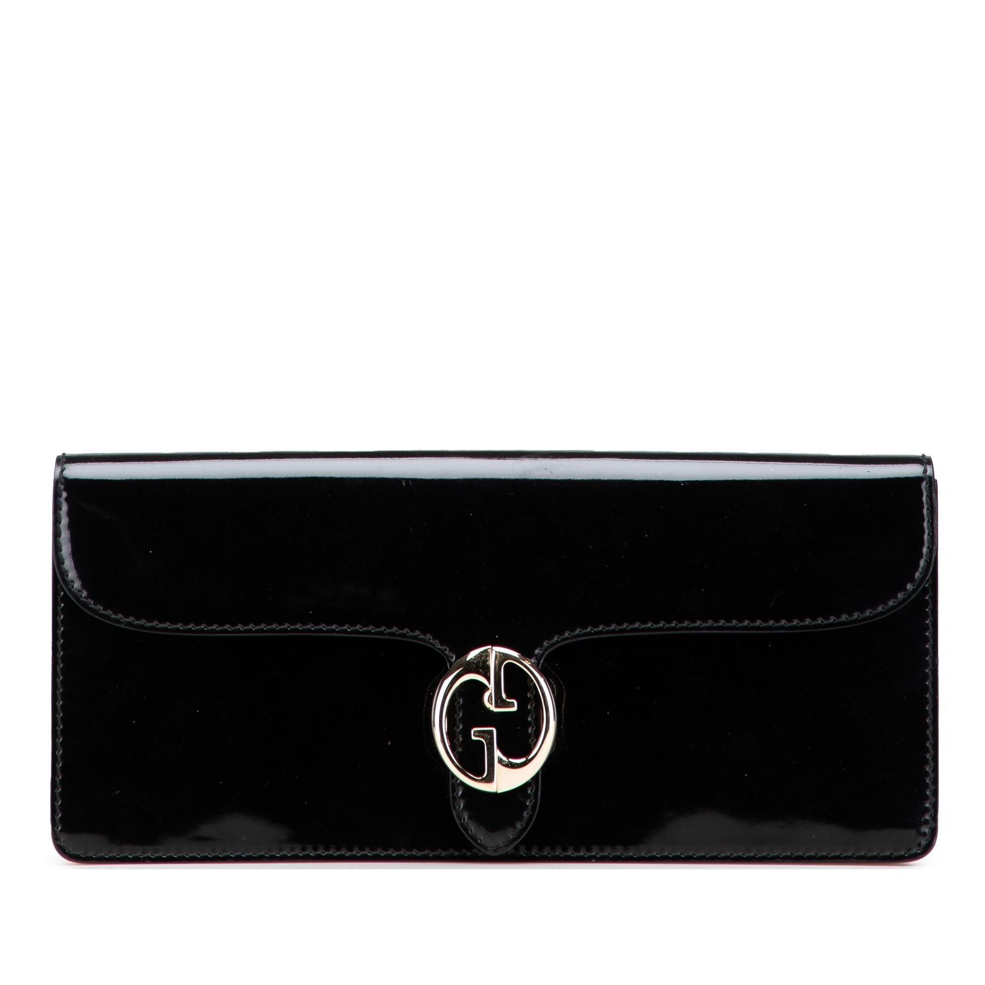 Gucci PatLBt 1973 Clutch