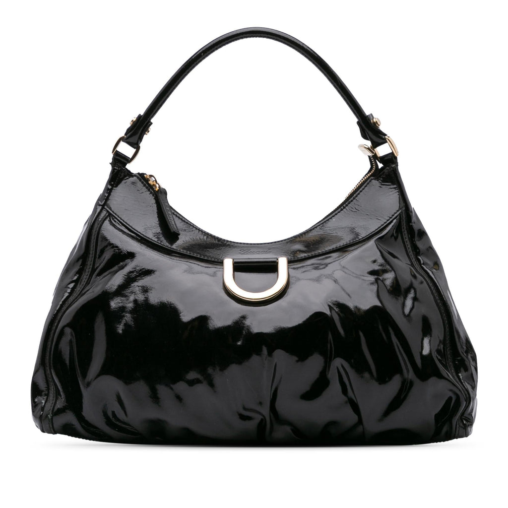 Gucci PatLBt Abbey D Ring Shoulder Bag