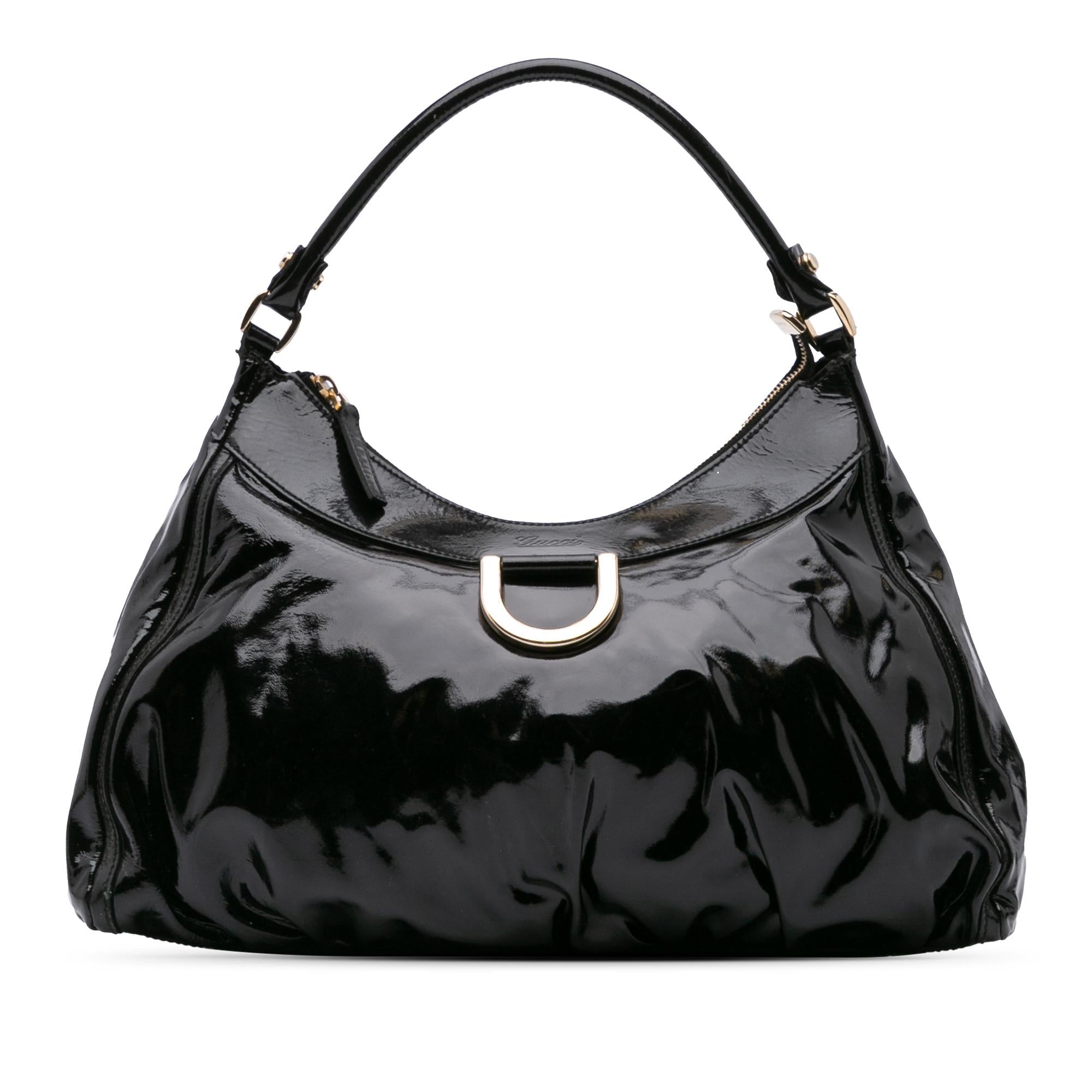 Gucci PatLBt Abbey D Ring Shoulder Bag