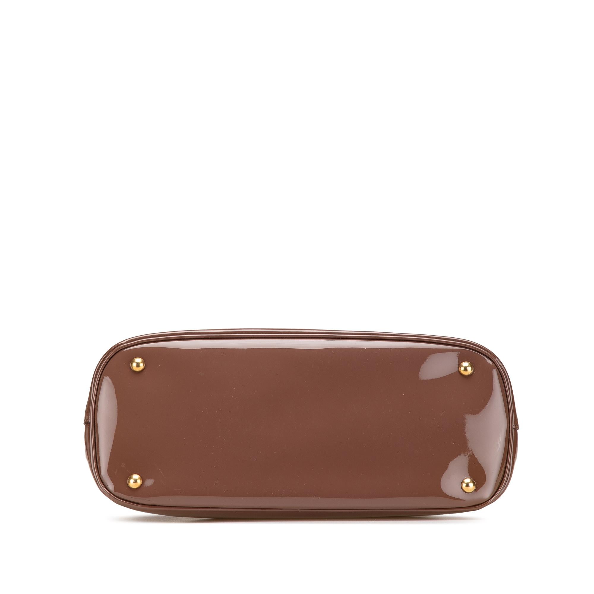 Gucci PatLBt Bright Bit Satchel