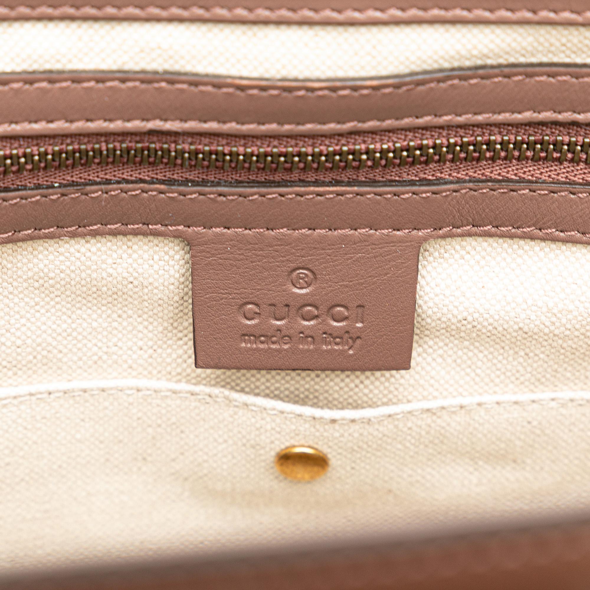 Gucci PatLBt Bright Bit Satchel