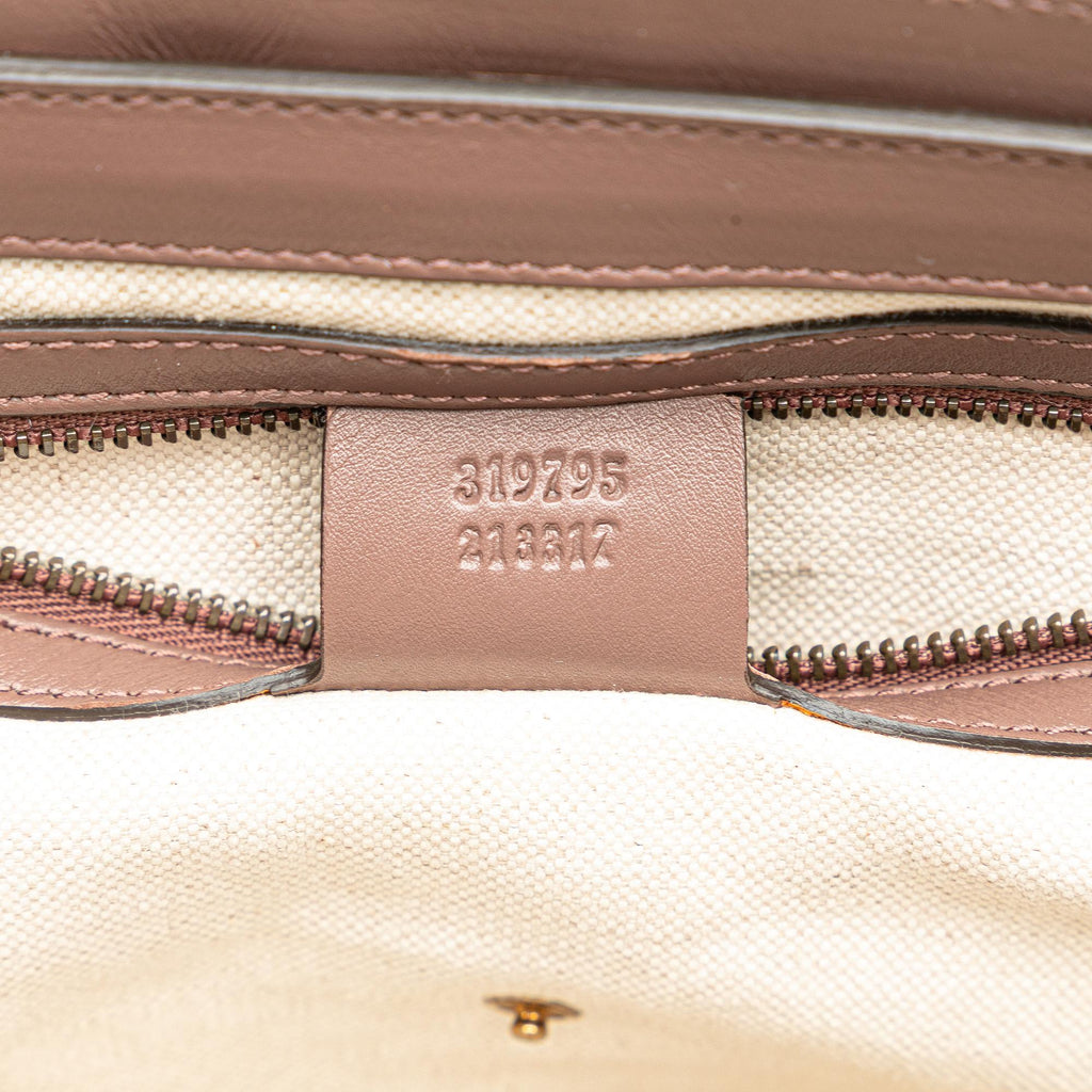 Gucci PatLBt Bright Bit Satchel