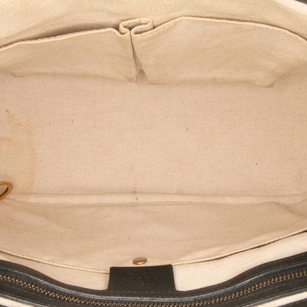 Gucci Patent Bright Bit Satchel