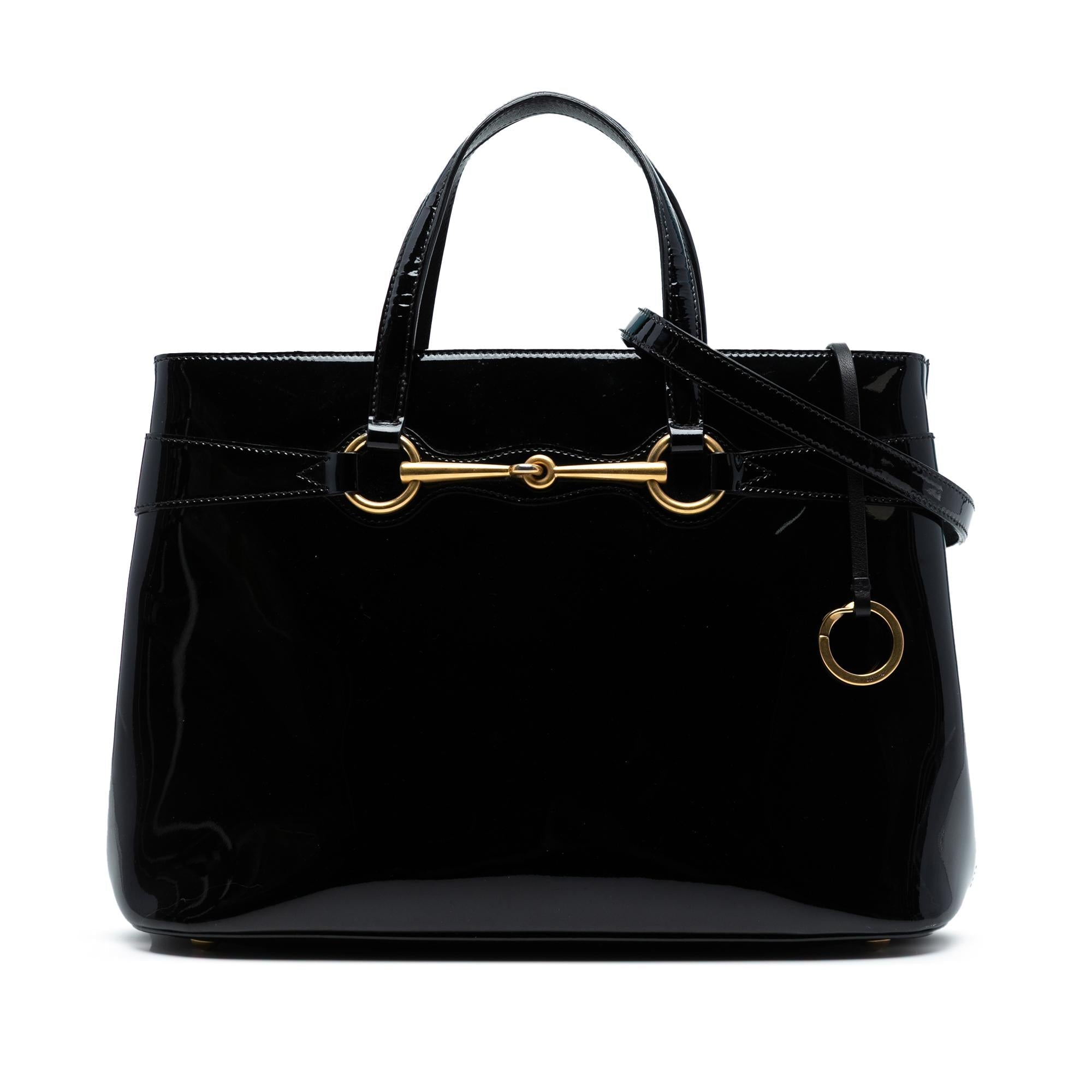 Gucci PatLBt Bright Bit Satchel
