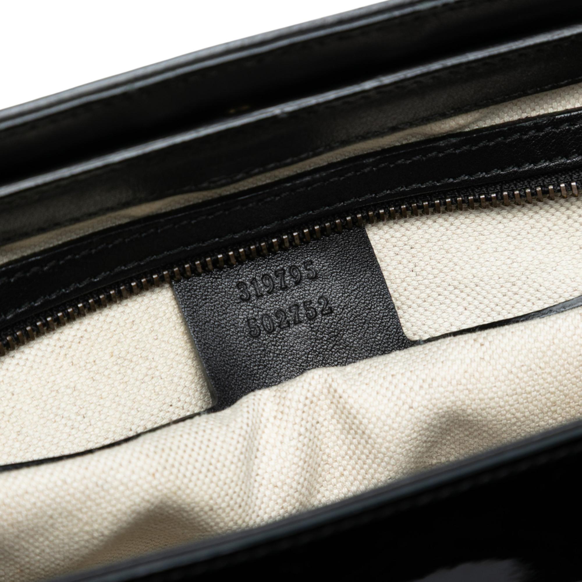 Gucci PatLBt Bright Bit Satchel