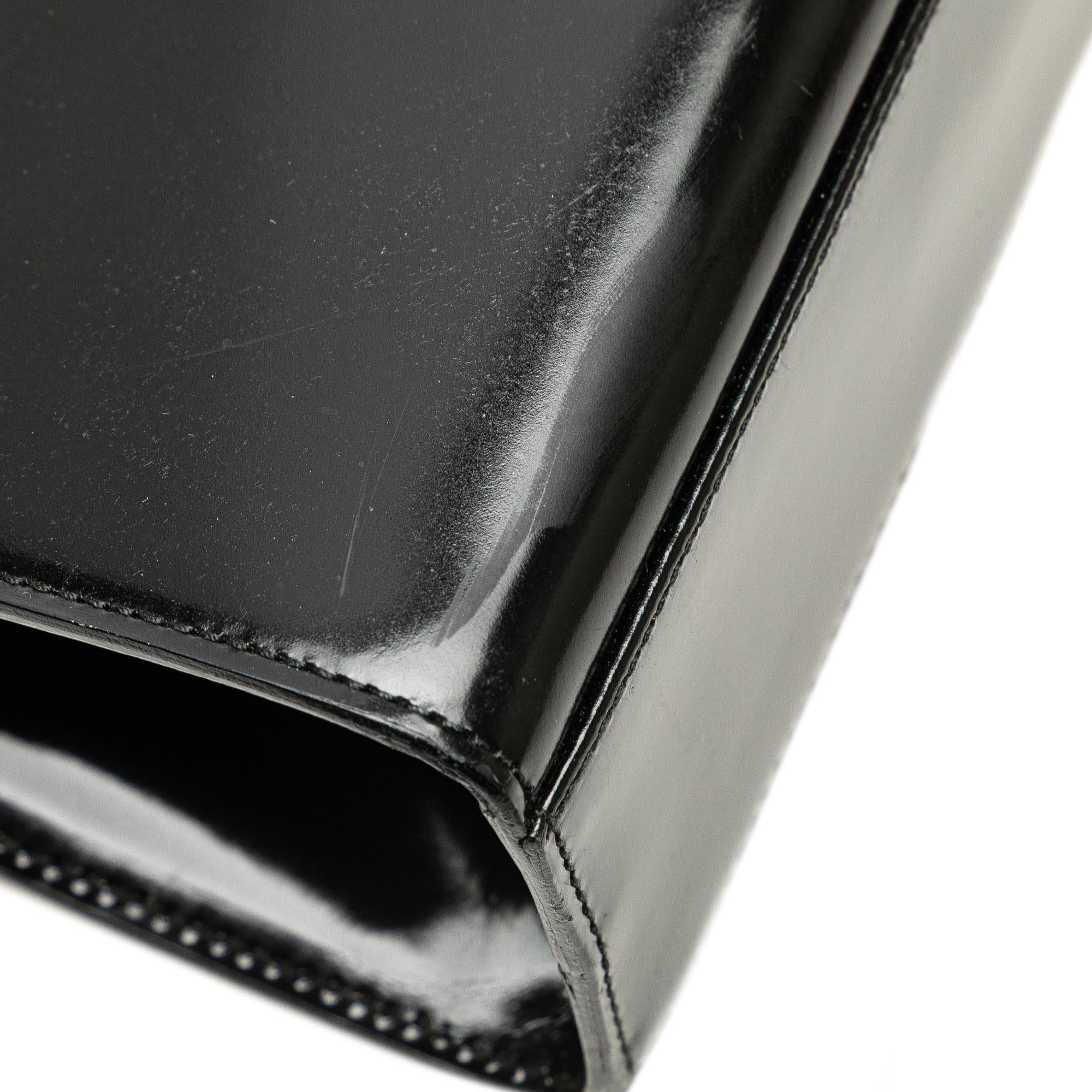 Gucci Patent Frame Handbag