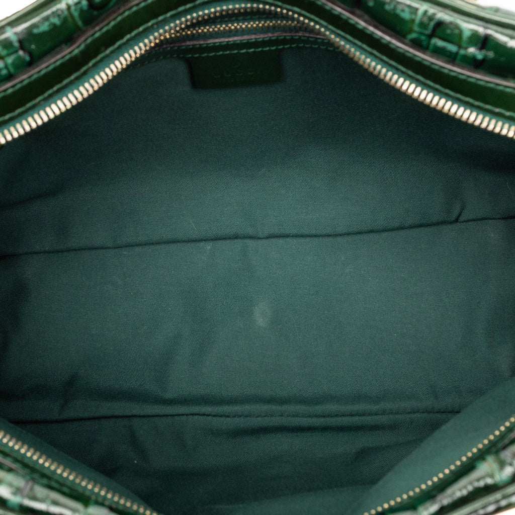 Gucci PatLBt Horsebit Glam Shoulder Bag