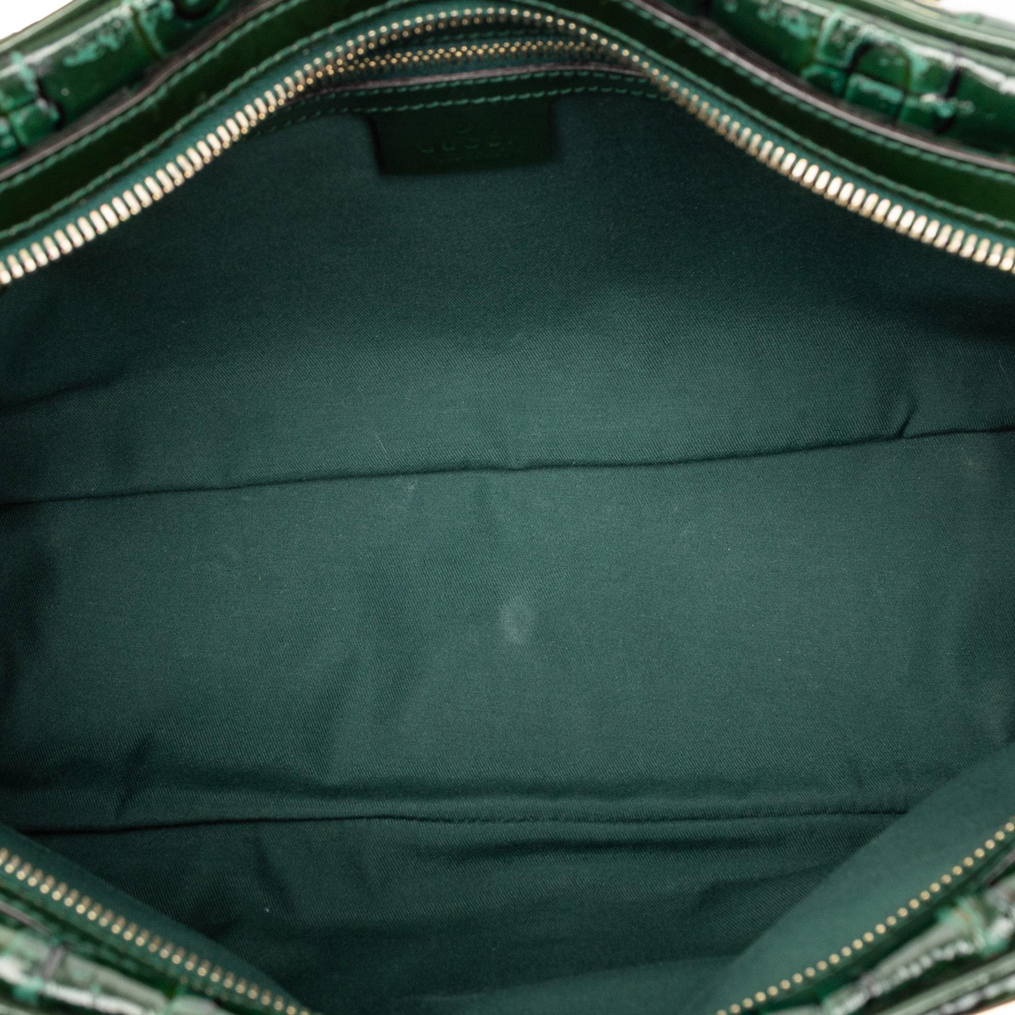 Gucci PatLBt Horsebit Glam Shoulder Bag