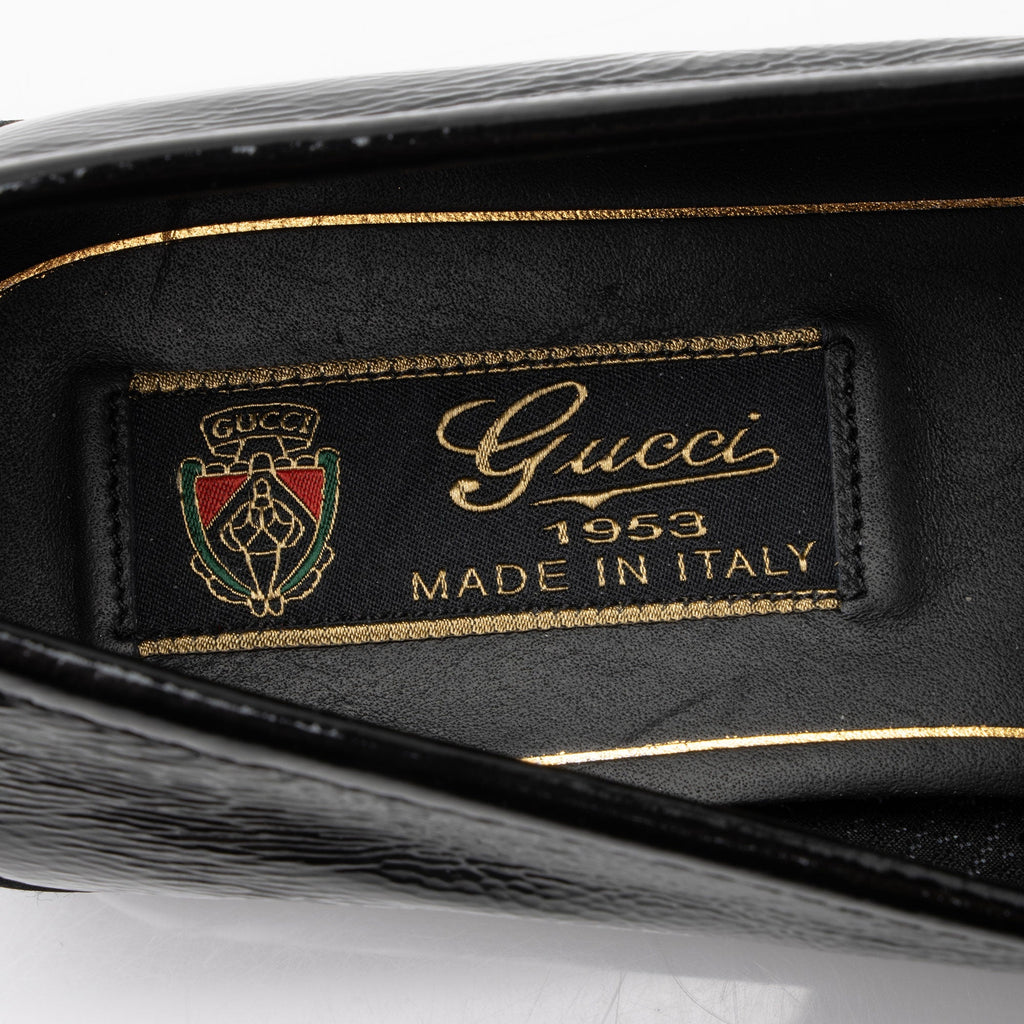 Gucci Patent Leather Horsebit 1953 Loafers - Size 6.5 / 36.5 (SHF-7m1TSH)