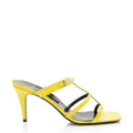Gucci PatLBt Leather Horsebit Cutout Sandals - Size 9 / 39