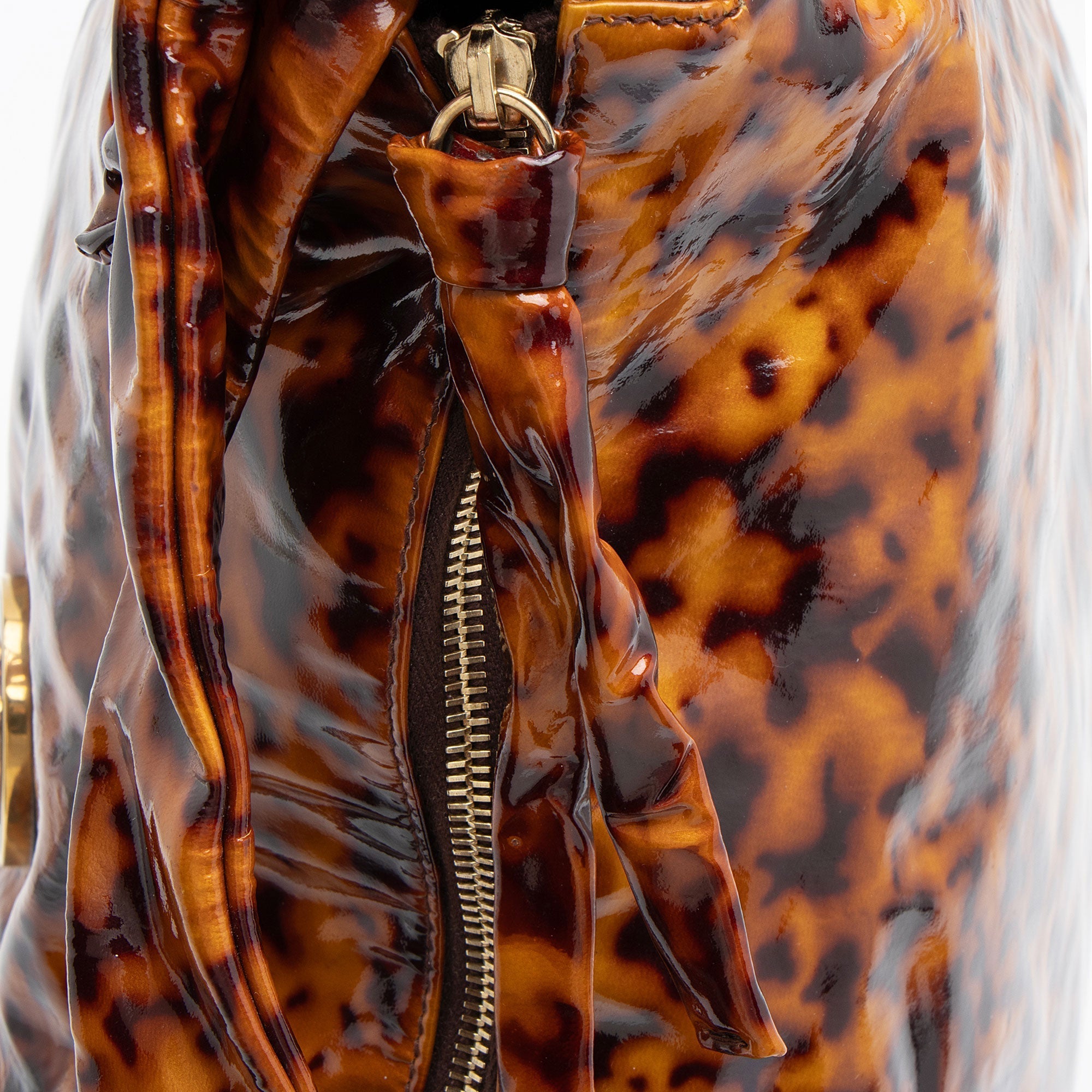 Gucci Patent Leather Hysteria Hobo