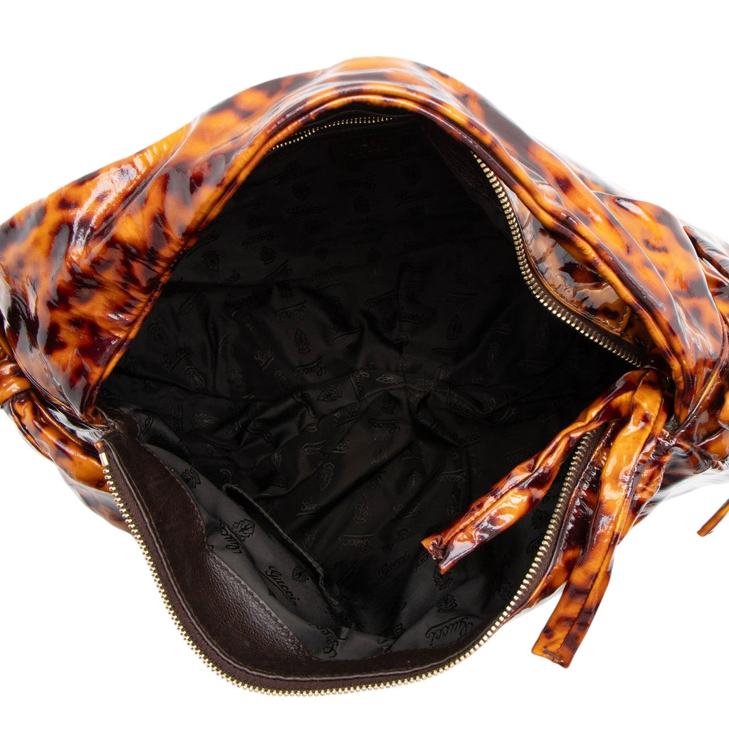 Gucci Patent Leather Hysteria Hobo