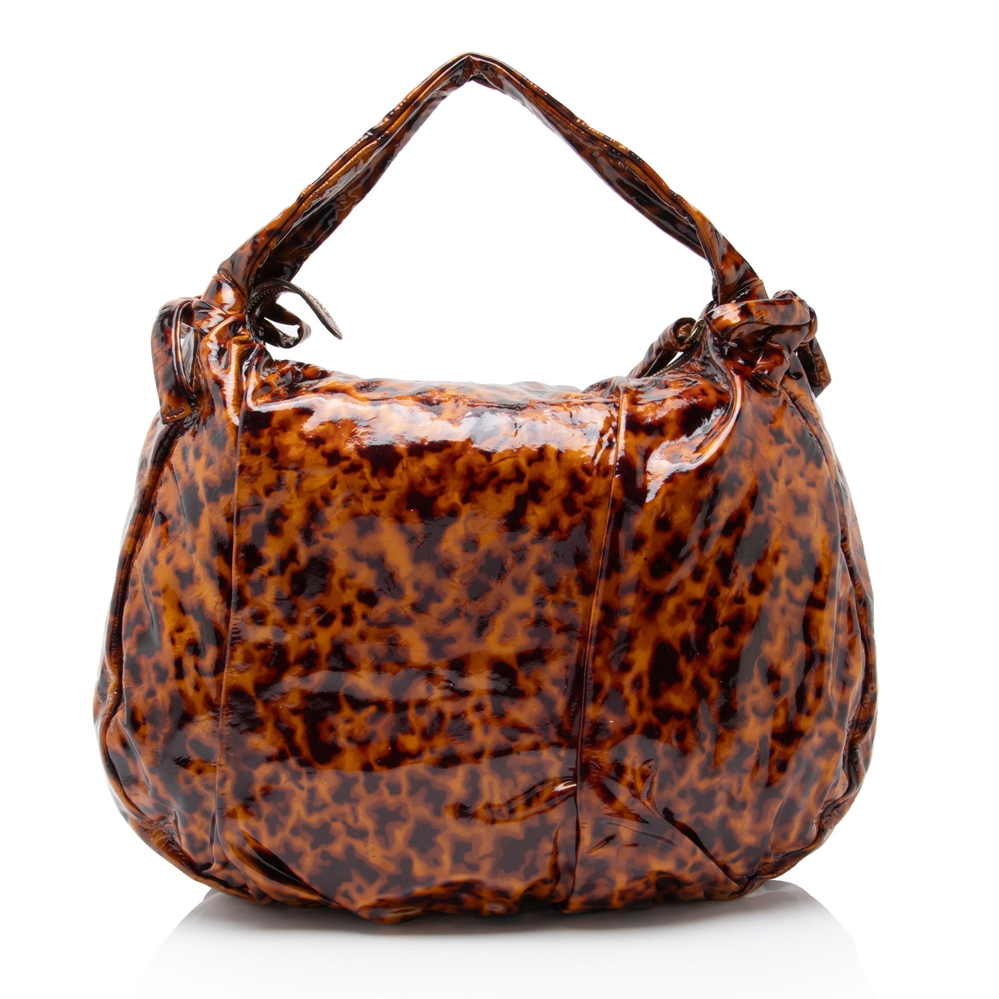 Gucci PatLBt Leather Hysteria Hobo