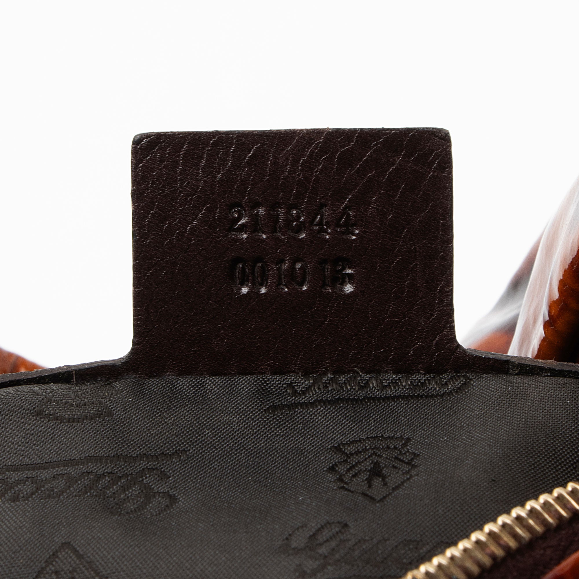 Gucci PatLBt Leather Hysteria Hobo