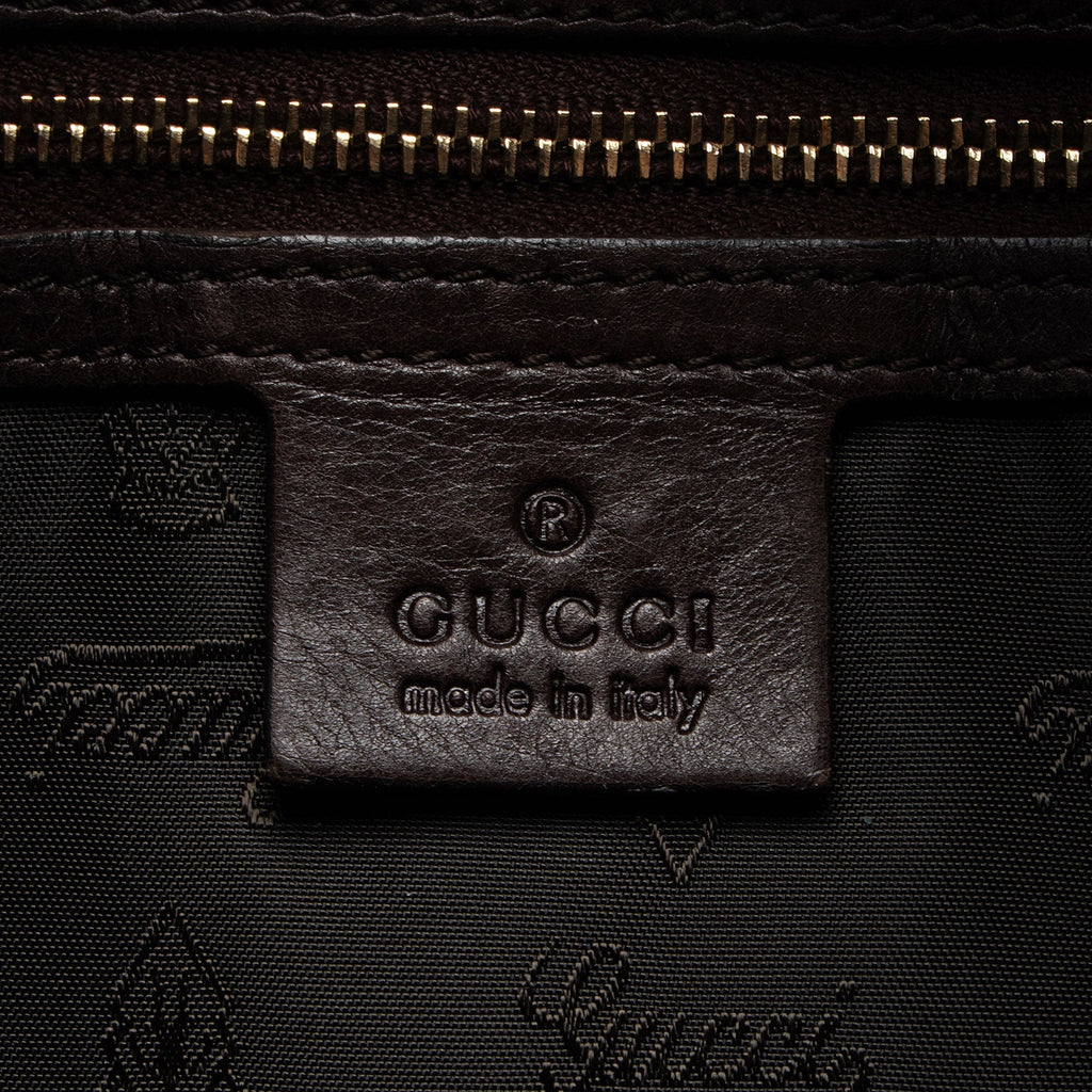 Gucci PatLBt Leather Hysteria Hobo