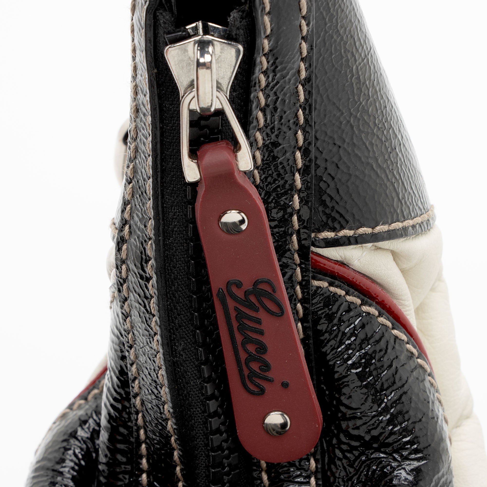 Gucci Patent Leather Snow Glam Hobo
