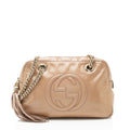 Gucci PatLBt Leather Soho Chain Small Shoulder Bag