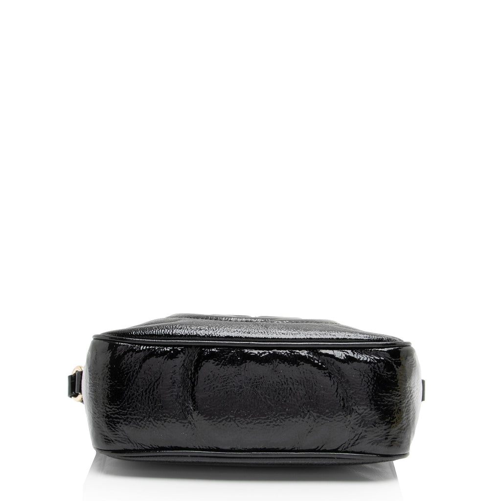 Gucci Patent Leather Soho Disco Bag (SHF-jaEn3g)