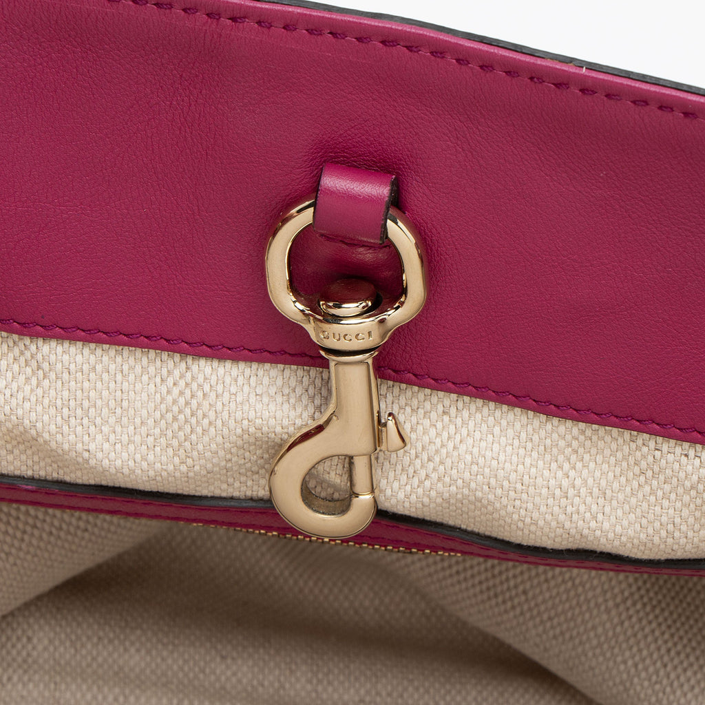 Gucci Patent Leather Soho Medium Shoulder Bag