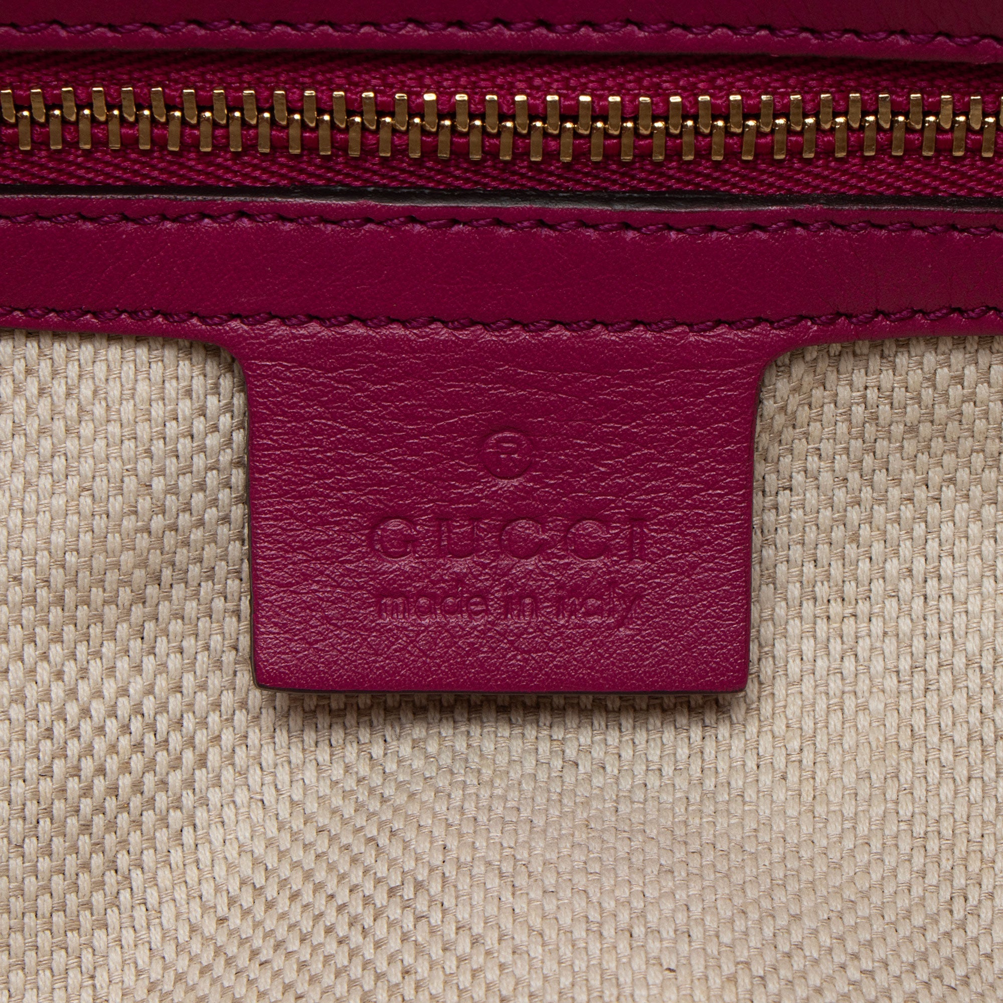 Gucci Patent Leather Soho Medium Shoulder Bag