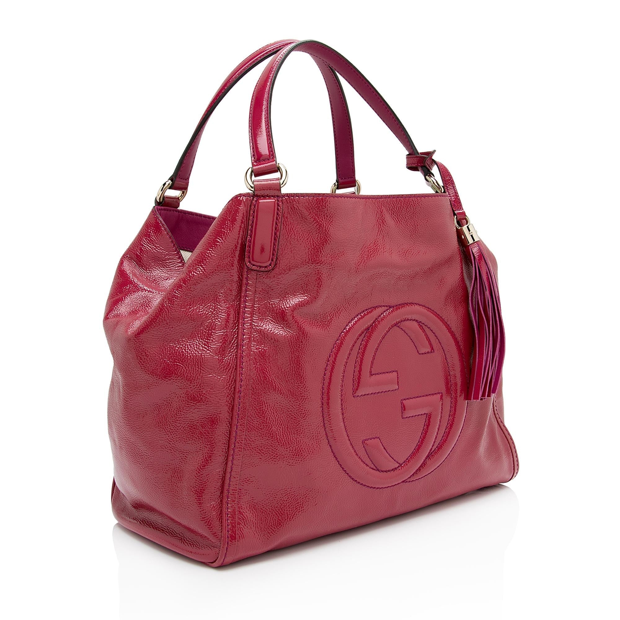 Gucci 1:1 Rep Leather Soho Medium Tote (SHF-9PAlJ9)