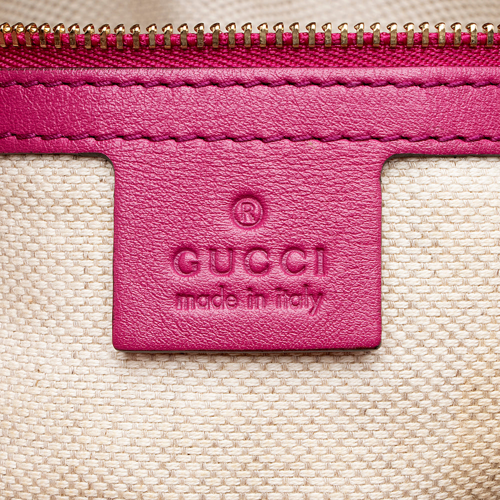 Gucci Glazed Leather Soho Working Tote (SHF-17073)