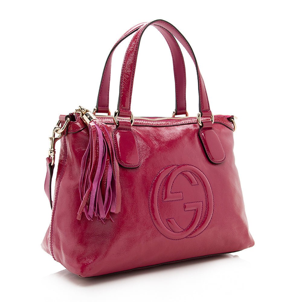 Gucci 1:1 Rep Leather Soho Working Tote (SHF-17644)