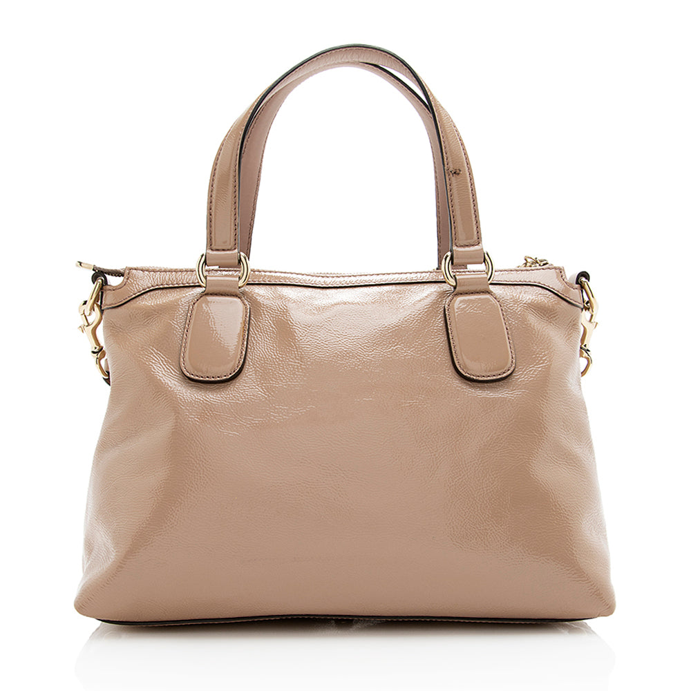 Gucci 1:1 Rep Leather Soho Working Tote (SHF-21091)