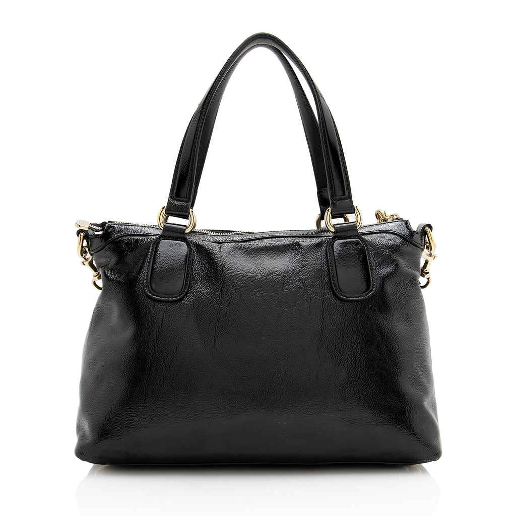 Gucci 1:1 Rep Leather Soho Working Tote (SHF-22850)