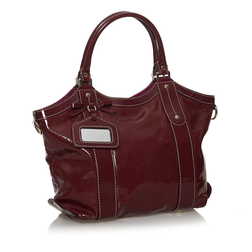 Gucci 1:1 Rep Leather Tote Bag (SHG-37611)
