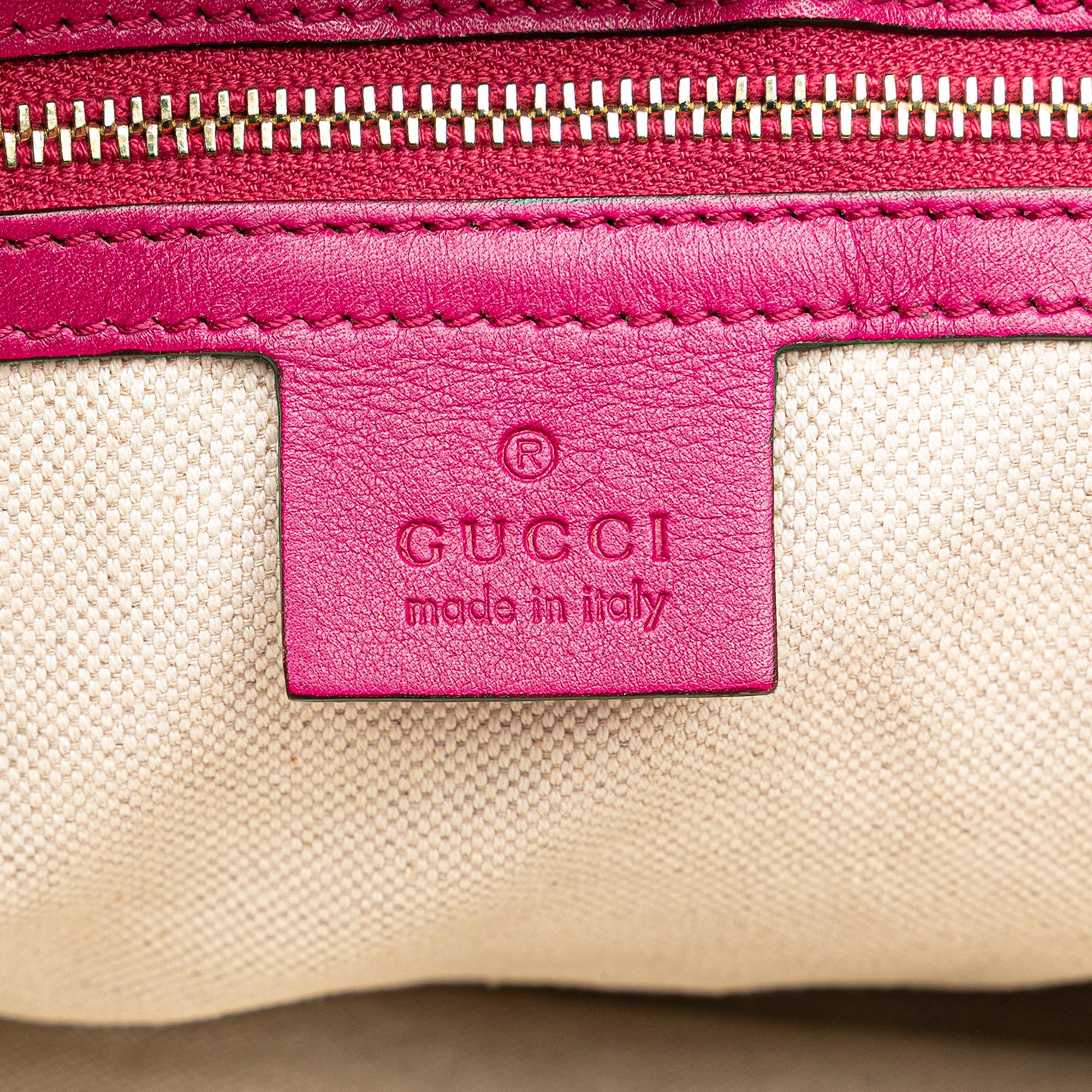 Gucci PatLBt Microguccissima Nice Tote