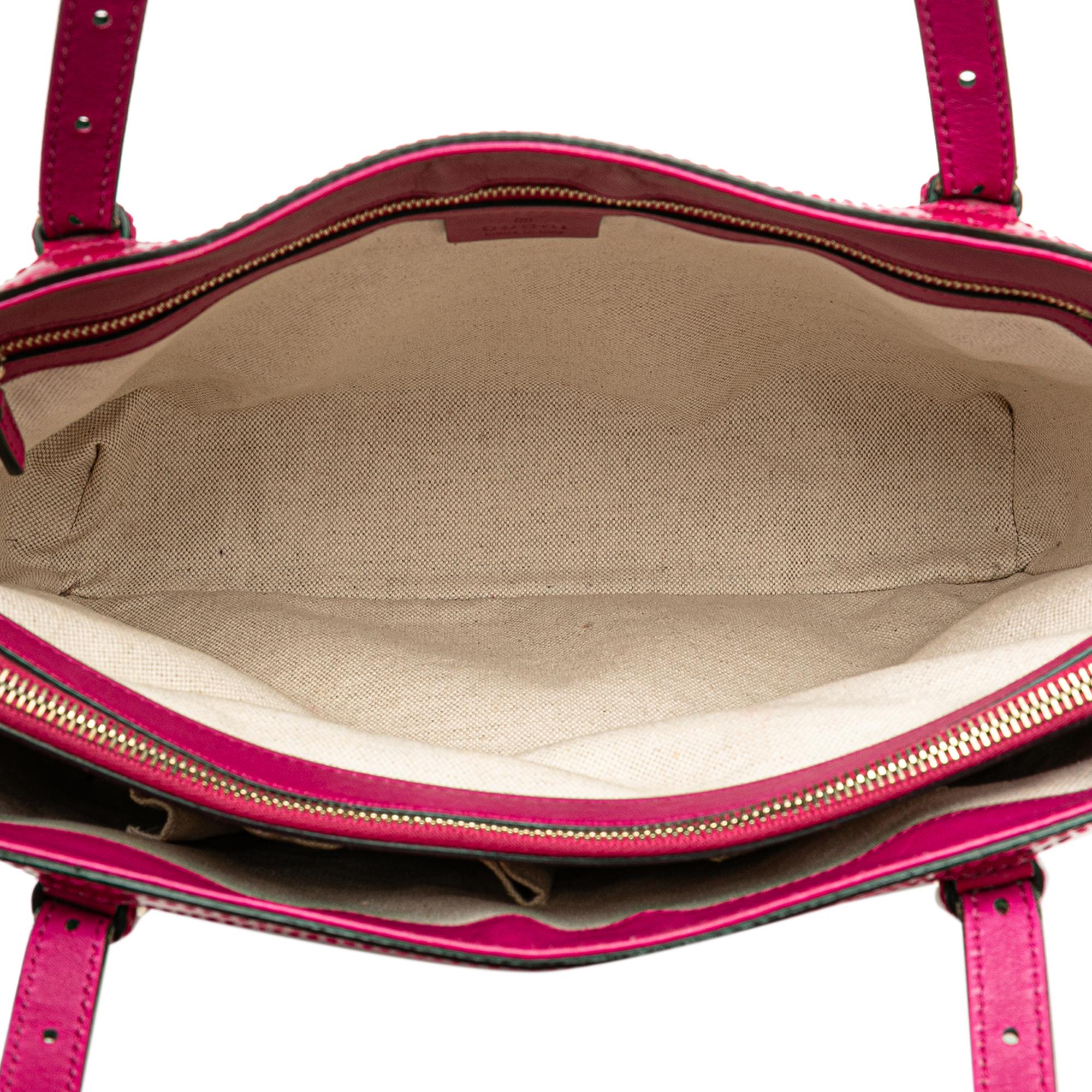 Gucci PatLBt Microguccissima Nice Tote