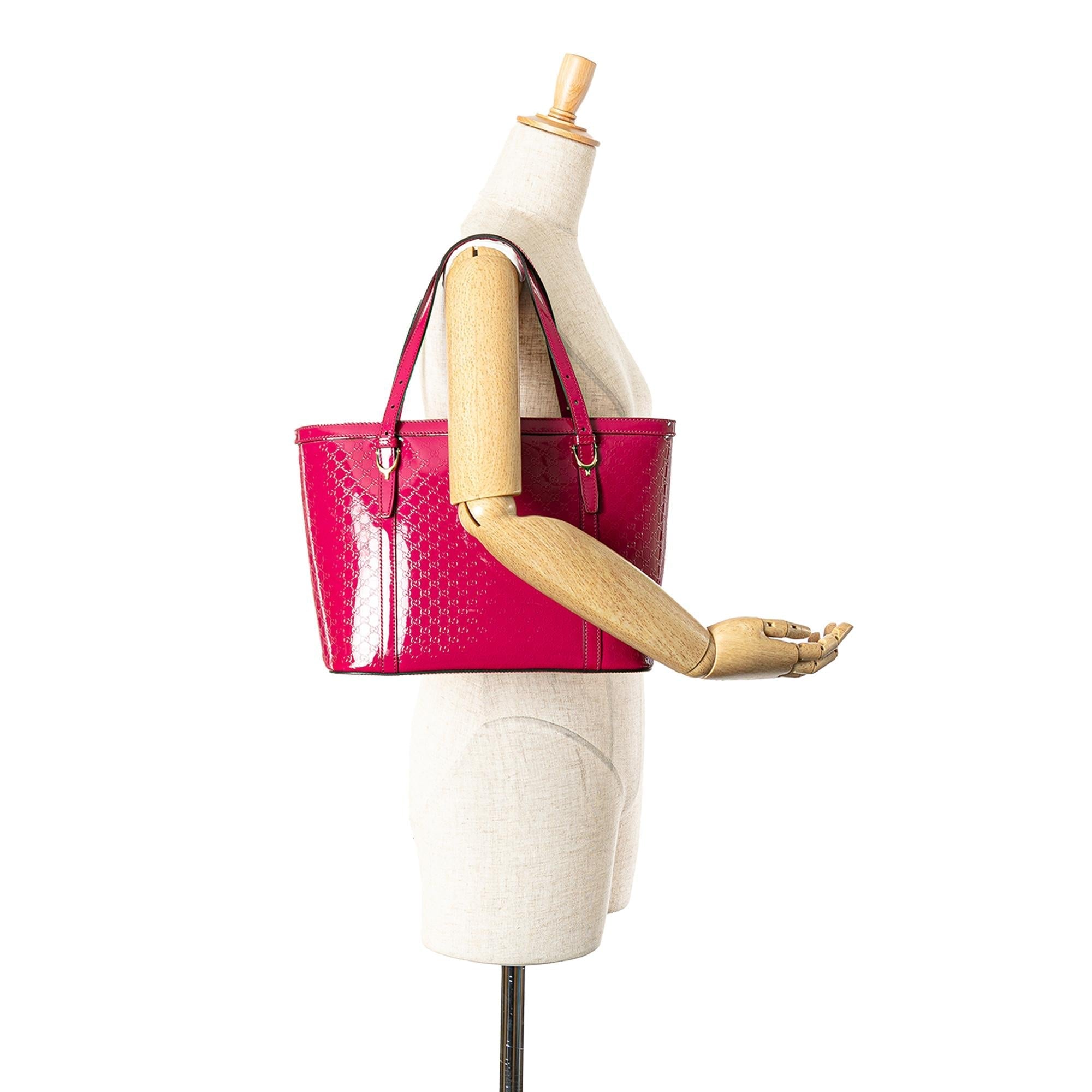 Gucci PatLBt Microguccissima Nice Tote