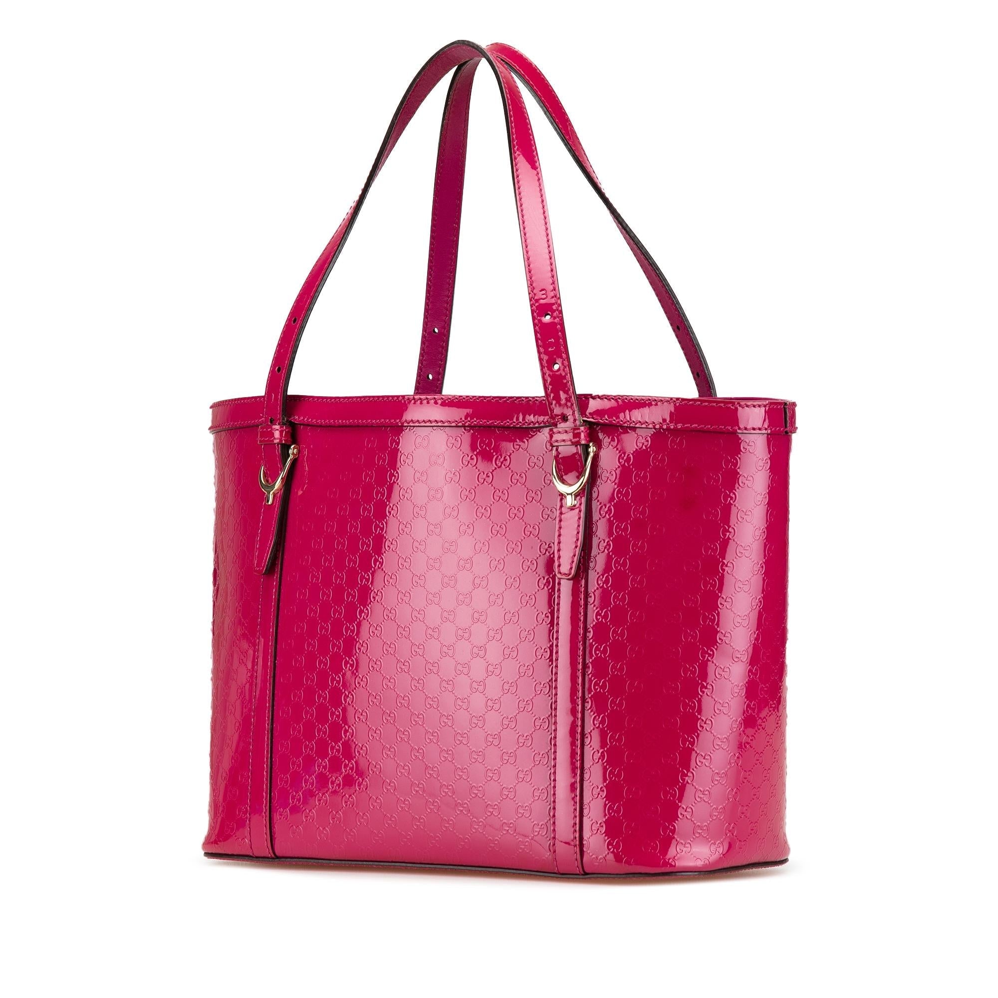 Gucci PatLBt Microguccissima Nice Tote