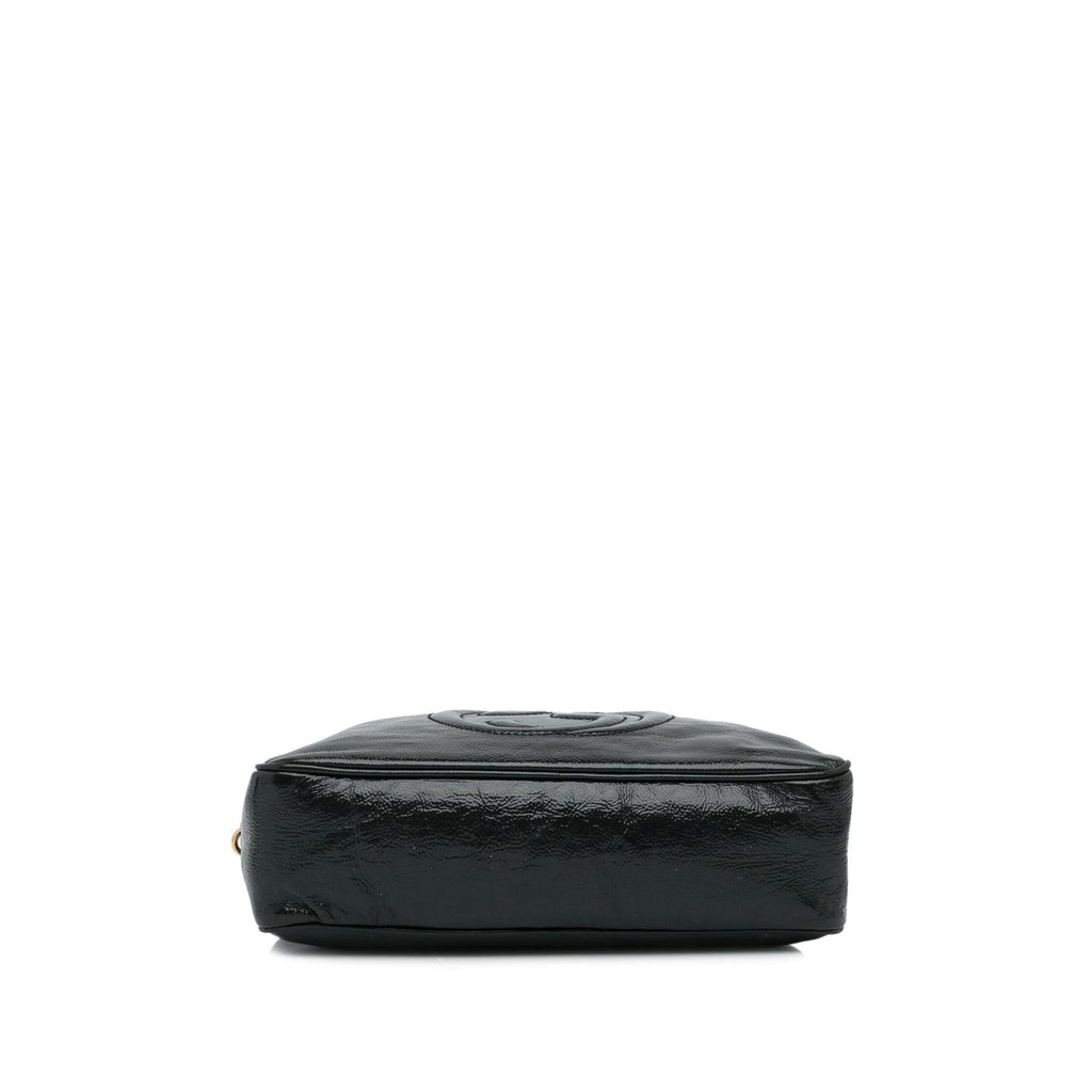 Gucci Patent Soho Chain Shoulder Bag (SHG-EHEZ8m)