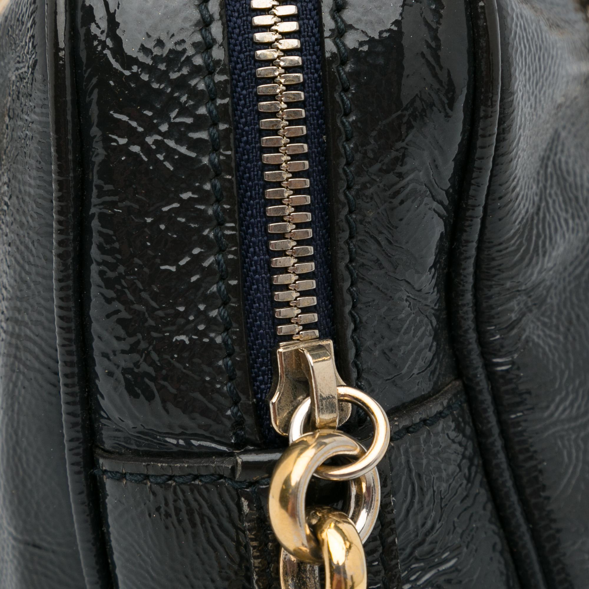 Gucci Patent Soho Chain Shoulder Bag (SHG-EHEZ8m)
