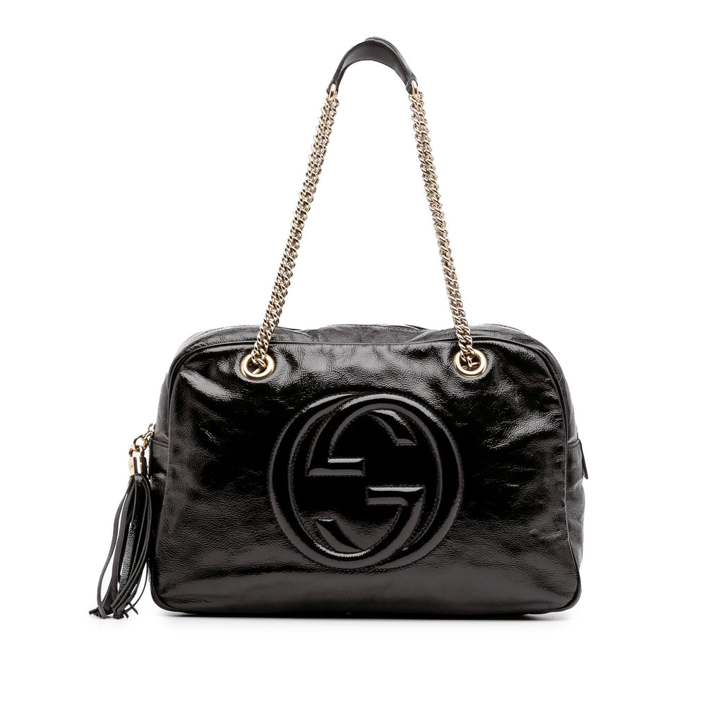 Gucci PatLBt Soho Chain Shoulder Bag